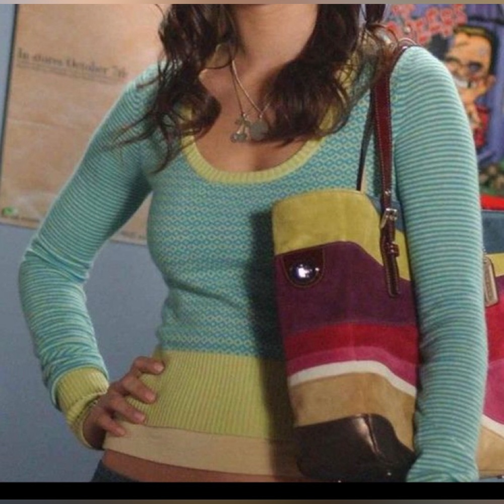 ASO rachel bilson as summer roberts on the OC abercrombie and fitch sweater